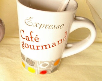 521) 6 mugs ceramic coffee decor
