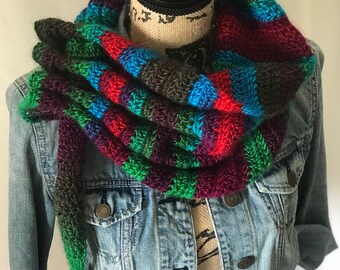 Keyhole scarf / Row scarf