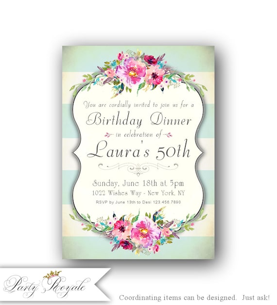 invitaciones de cumpleaños para adultos