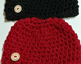 Messy bun hat / Mom bun hat