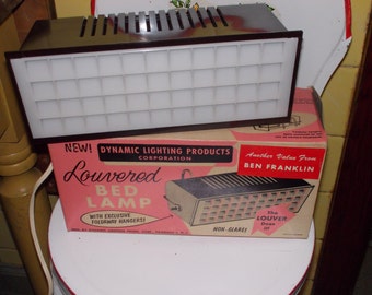 vintage headboard bed lamp