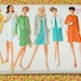 Reserved for Audrey - 2 x Simplicity sewing patterns - Mpn 6883 & mpn 6272 - 1 unused and factory folded and 1 used