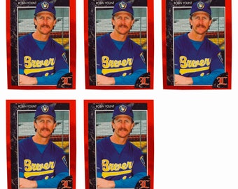 5 - 1992 Legends #49 Robin Yount Baseball Card Lot Milwaukee Brewers
