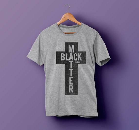 t shirt black live matter