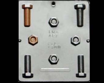 Nuts and Bolts Chocolate Candy Mold 1300