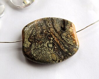 ORGANIC Lampwork Bead Focal Pendant