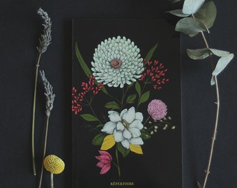 Address Book - Alphabetical - address organizer - "Flora Black"