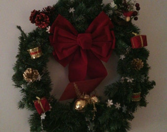 Evergreen Christmas Wreath