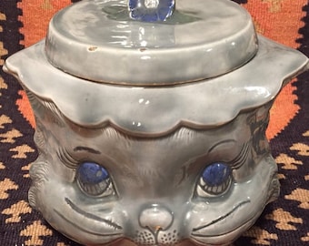 Miss Priss Cat Cookie Jar