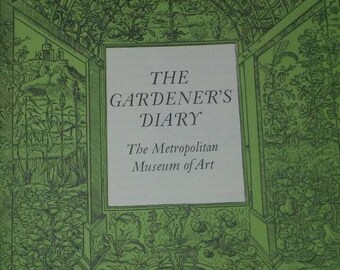 1980 Unused Gardeners Diary- Metropolitan Museum of Art