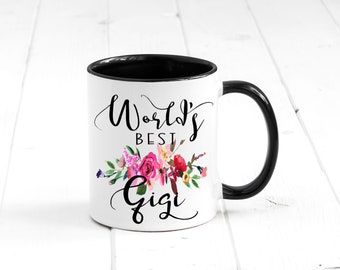 World's Best Gigi, Promoted To Gigi, Gift For Gigi, Mother's Day, Mom Mug, Mothers Day Mug, For Gigi, Gigi Mug, Gigi, Coffee Mug CM1182