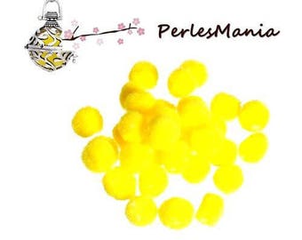 4 balls Polypropylene yellow 14mm FRAGRANCE DIFFUSER has insert in CAGE (S1179382)