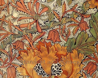 DIGITAL DOWNLOAD Printable ArT Antique ArTs & Crafts – INSTANT Background Print - Scrapbooking Junk Journal Paper Crafts Altered Art DD123
