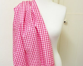 100% Cotton // Michael Miller Pink Gingham