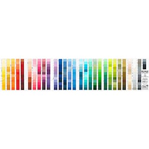 Robert Kaufman KONA cotton Solid color card 340 colors Newest Version!