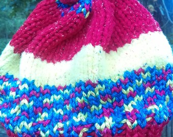 Hand Knit Children's Hat