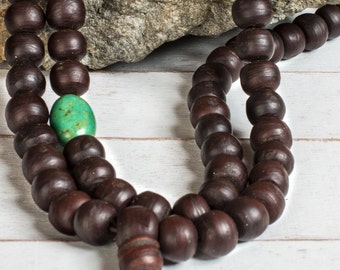 Bodhi Seed Tibetan Prayer Beads - Wood Mala Beads, Buddhist Rosary, Yoga Mala Beads, Buddhist Prayer Beads, 108 Mala Beads