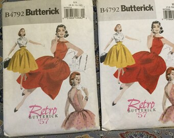 Butterick 50s dress pattern size 14-20
