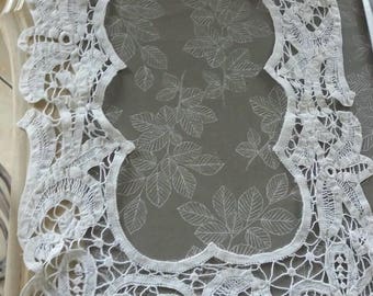 Old vintage lace collar form sailor