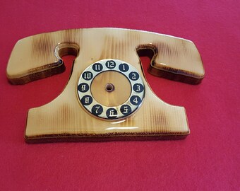 Rotary Phone Clock