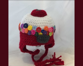 Bubble gum machine hat