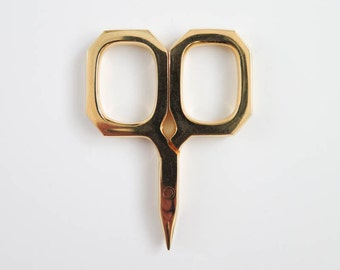 Embroidery Scissors | Sewing Scissors, Thread Snips, Small Scissor for Embroidery - Gold Little Gem (Airplane Friendly Scissors)