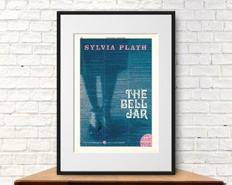 The Bell Jar by Sylvia Plath. Book Cover Art Print