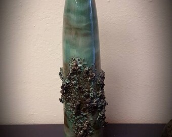 Iceland Art Pottery Vase By Glit Pottery