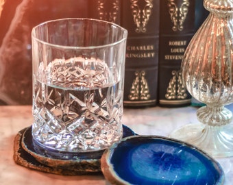 Six Natural Agate Coasters