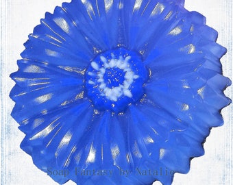 Cornflower Soap-Flower Soap-Women Gift- Mother's Gift-Party Favor