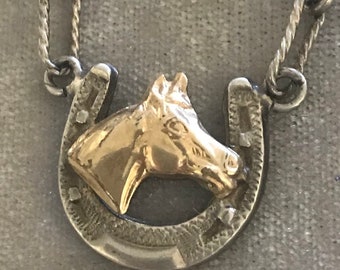 Elk Creek Sterling 14k Goldfilled Horse Bracelet