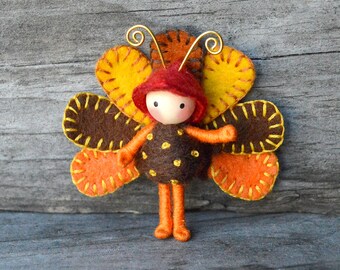 Turkey Bug Tiny Bendy doll