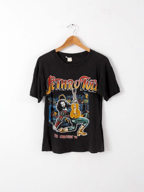 1978 Jethro Tull concert t-shirt vintage Jethro Tull tee