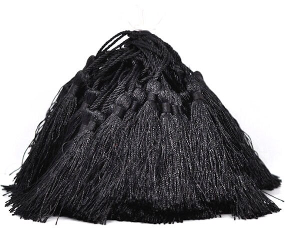 10 Black Tassels Perfect for So Many Projects Z039