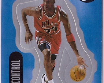 1998 MICHAEL JORDAN Upper Deck Basketball INSERT Sticker 28