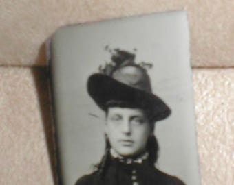 Antique Tin-Type Photo from the 1870's