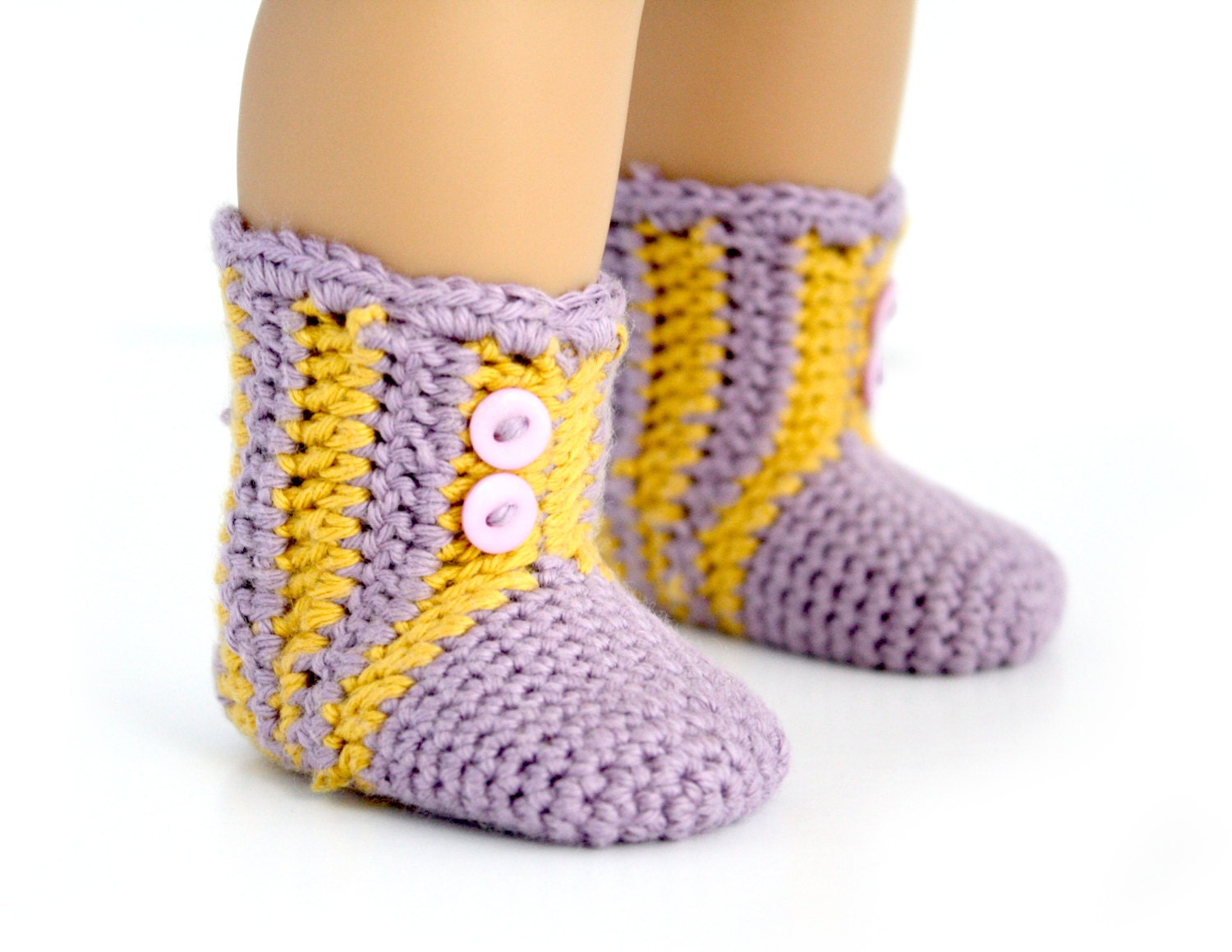 Download Now CROCHET PATTERN 18 Doll Slipper Socks