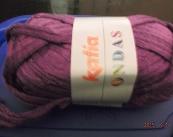 Katia Yarn ~ Triana ~ Ondas ~Orchid # 85 ~ 100 grams ~