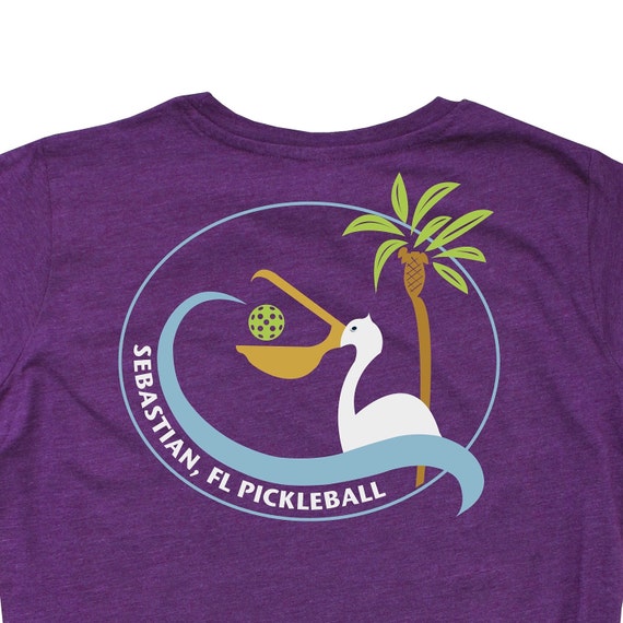 Sebastian FL Pickleball Club TShirt Ladies Vintage Tshirt
