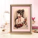 Diamond Butterfly 30x40cm woman painting Kit