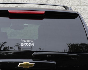 Geocaching decal in 11 colors