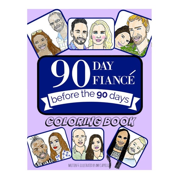 90 Day Fiance Before the 90 Days Adult Coloring