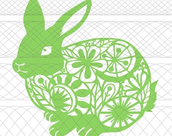Zentangle rabbit | Etsy