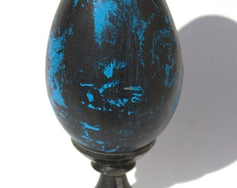 Decorative terracotta egg, Christmas gift