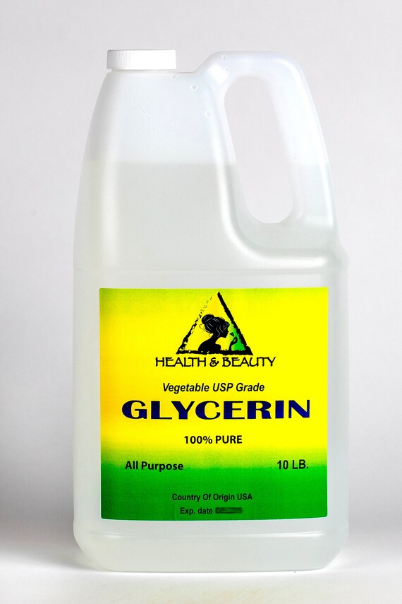 10 Lb GLYCERIN VEGETABLE Oil USP Grade 100 Pure
