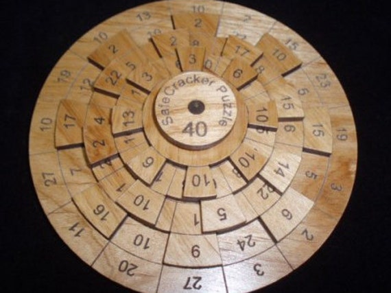 Wooden Math Games Safecracker 100 Wood Puzzle Math Puzzle Brain Teaser 45 Wooden Math Games Safecracker 100 Wood Puzzle Math Puzzle Brain Teaser 45