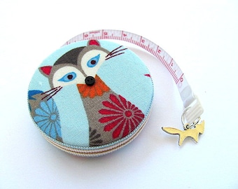 Tape Measure Pattern Foxes Retractable Measuring Tape