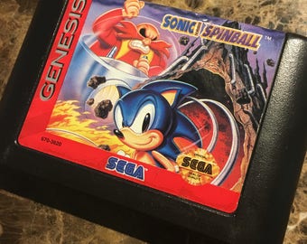Sega Genesis 1993 Sonic Spinball