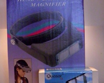 2.5X Magnifying Headband with attachable light