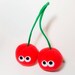 hug me food plush cherries